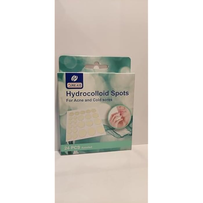 Hydrocolloid spots for acne and cold sores Skin Tone Pill Sticker - Image 4